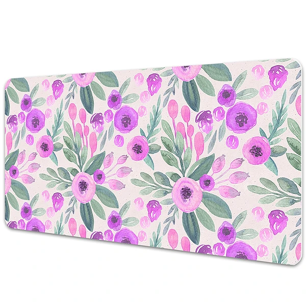 Protège bureau Motif floral