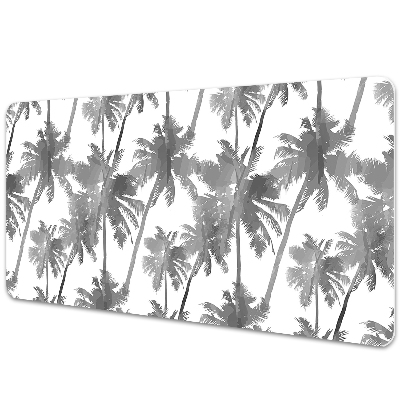 Sous-main bureau Arbres exotiques gris