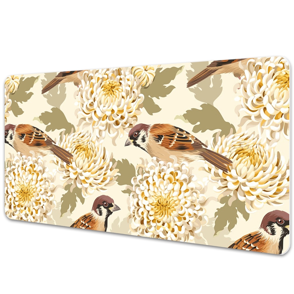 Sous-main bureau Oiseaux bruns