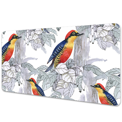 Sous-main bureau Oiseaux artistiques