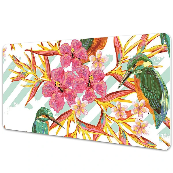 Tapis de bureau Oiseaux colorés