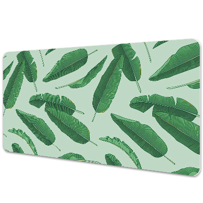 Sous main de bureau Feuilles de bananier
