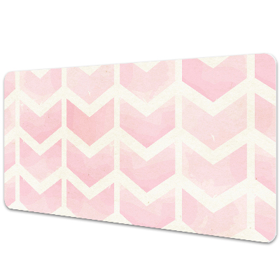 Sous main de bureau Vecteurs géométriques roses