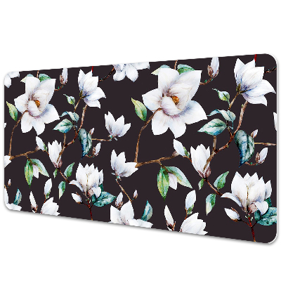 Sous-main bureau Fleurs peintes