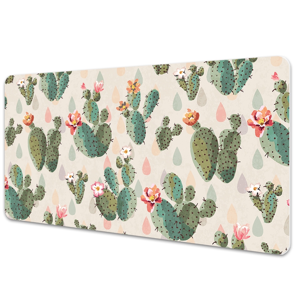 Tapis de bureau Cactus pour enfants