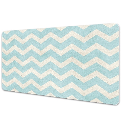 Sous main de bureau Zigzag géométrique