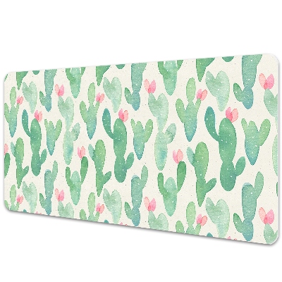 Tapis de bureau Cactus pastel