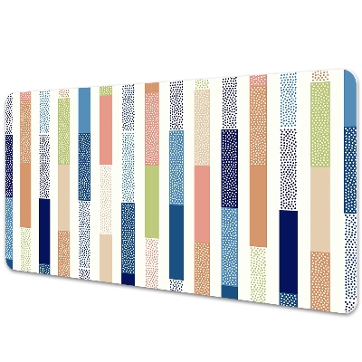 Sous-main bureau Rayures abstraites