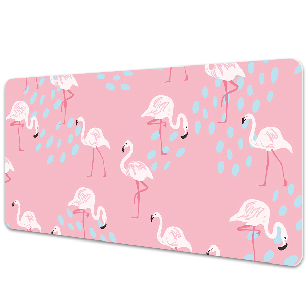 Tapis de bureau Flamants exotiques