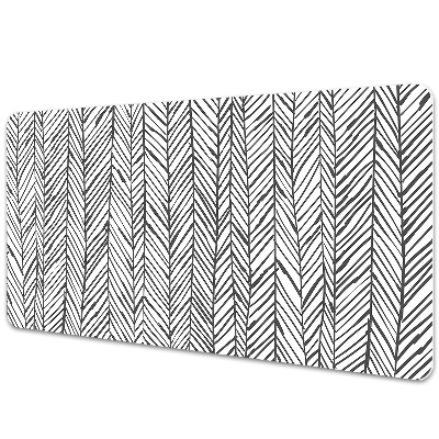 Sous main de bureau Chevrons dessinés