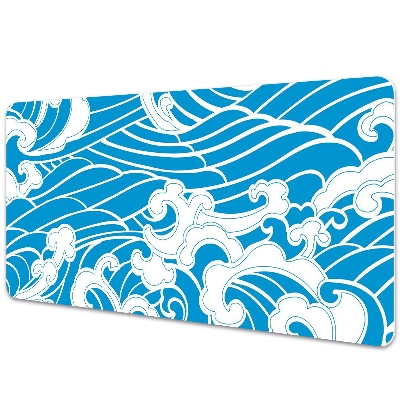 Sous main de bureau Mer dessinée