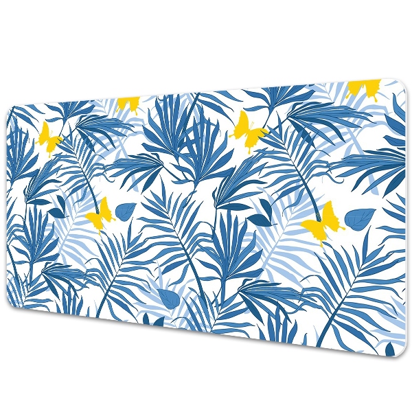 Sous main de bureau Papillons tropicaux