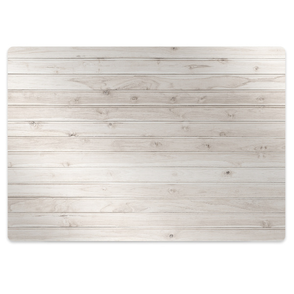 Tapis protège sol Bois blanc