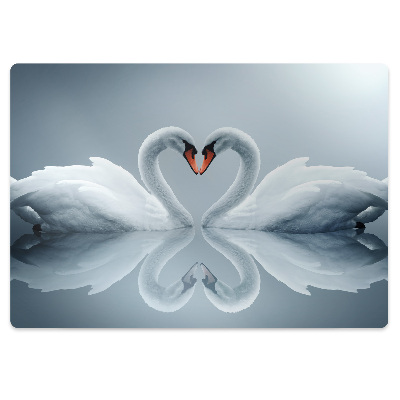 Tapis de chaise de bureau Oiseau d'eau