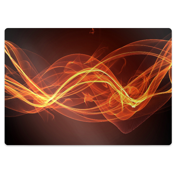 Tapis bureau Flamme ardente