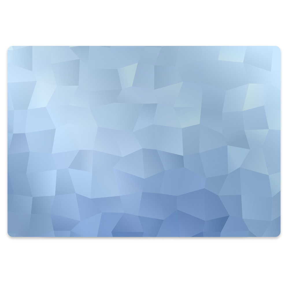 Tapis de chaise Fantaisie bleue