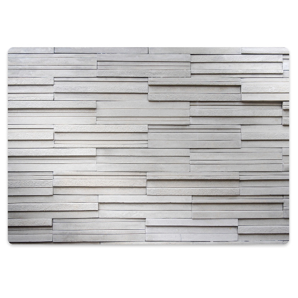 Tapis de protection de sol Bois blanc