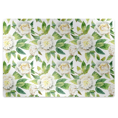 Tapis protège sol Flore colorée