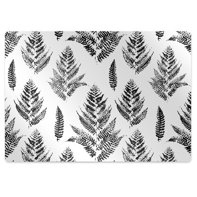 Tapis bureau Tampon de fougère