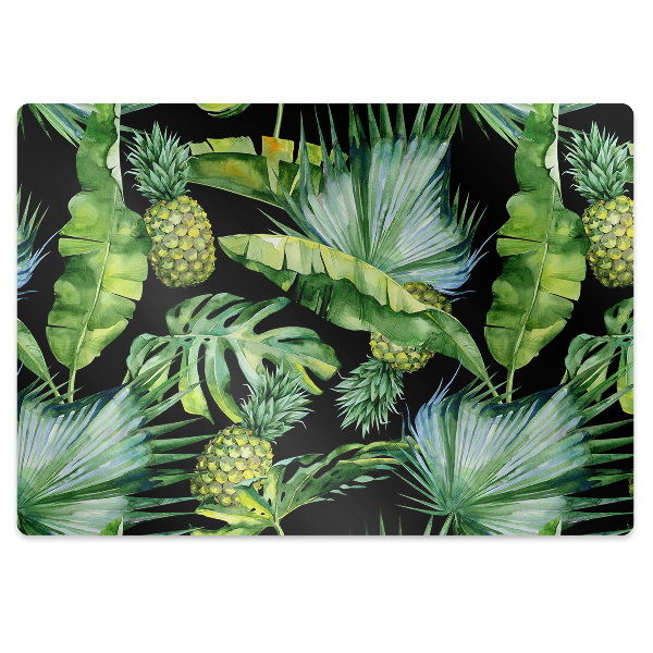 Tapis protège sol Ananas exotique