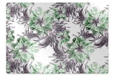 Tapis bureau Fleurs magiques