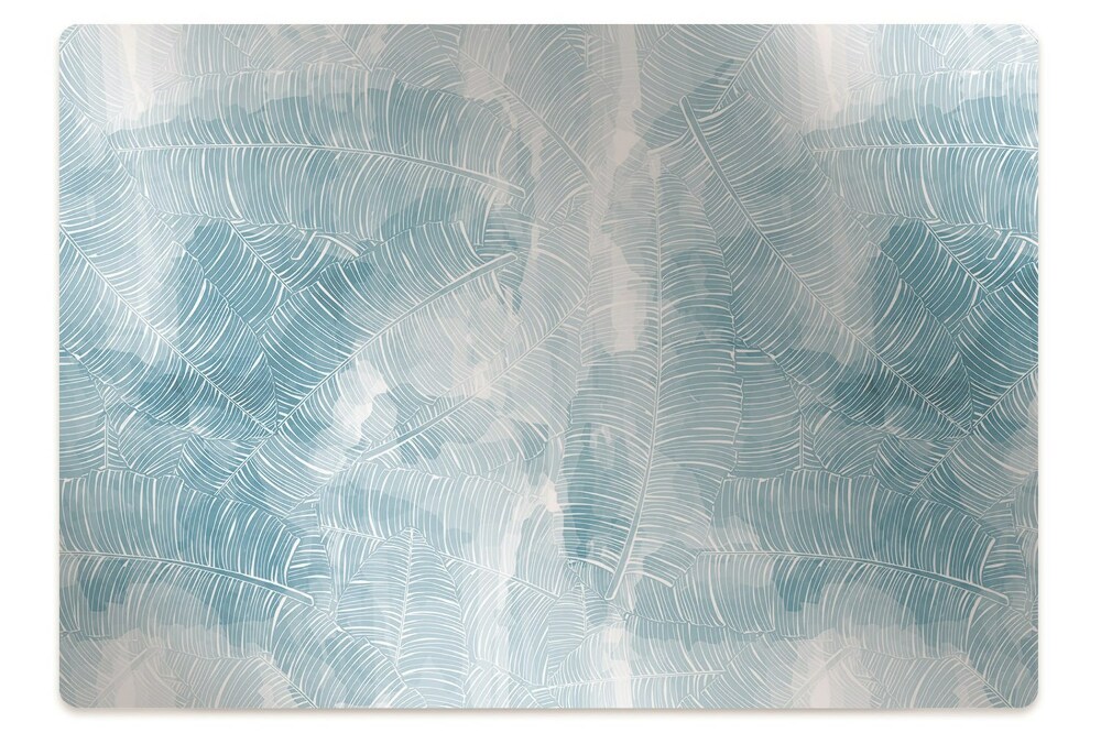 Tapis de chaise de bureau Motif tropical