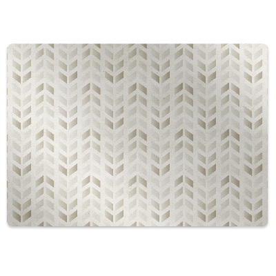 Tapis de chaise de bureau Géométrie dorée