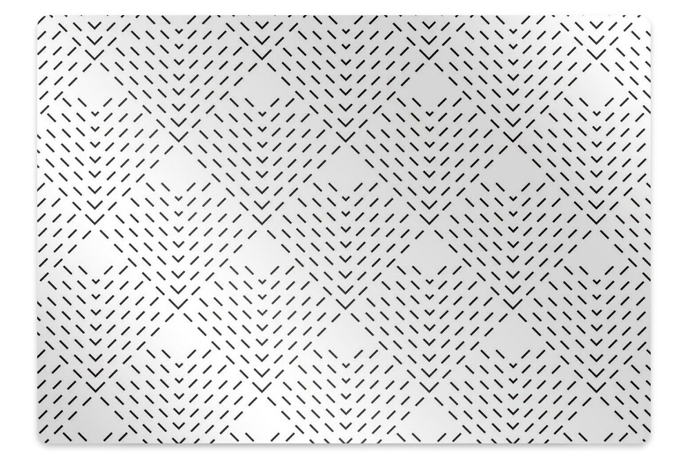 Tapis de chaise de bureau Motif géométrique