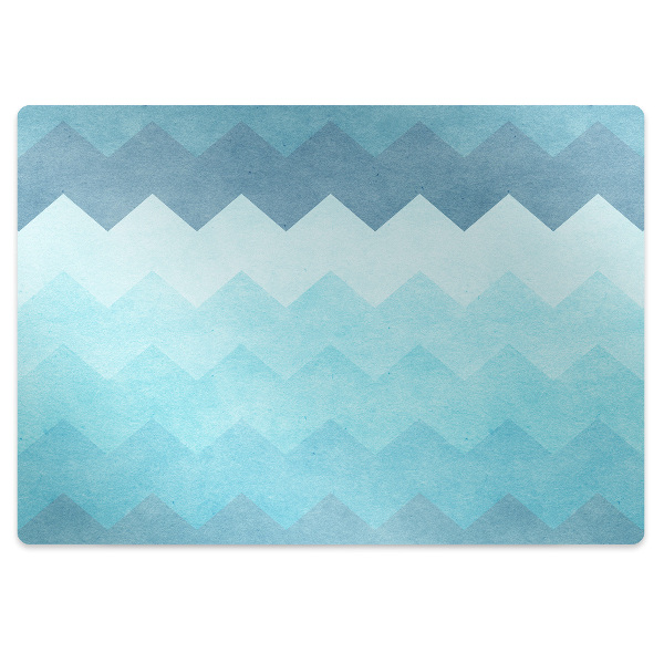 Tapis de chaise Motif en zigzag