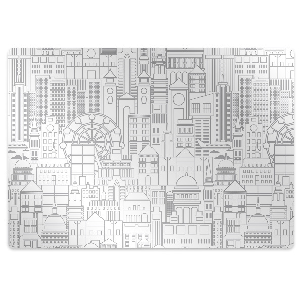 Tapis de chaise de bureau Architecture urbaine