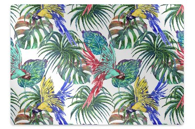 Tapis de chaise Oiseaux tropicaux
