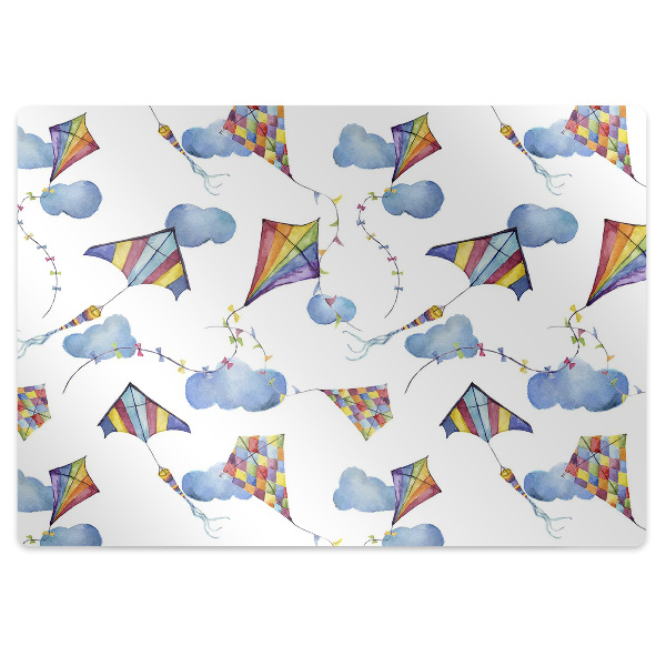 Tapis fauteuil bureau Cerfs-volants dans le ciel