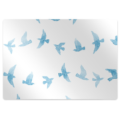 Tapis de chaise de bureau Oiseaux volants