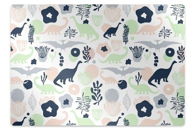 Tapis bureau Dinosaures