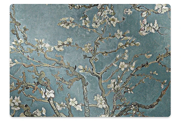 Tapis protège sol Cerise au printemps