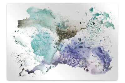 Tapis fauteuil bureau Couleurs d'encre