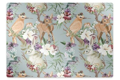 Tapis de chaise Faune sauvage