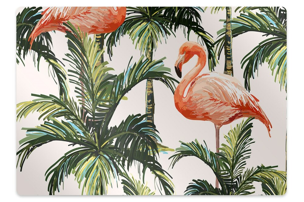 Tapis fauteuil bureau Beaux oiseaux