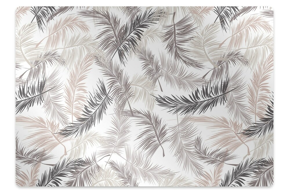 Tapis de chaise Feuilles de palmier