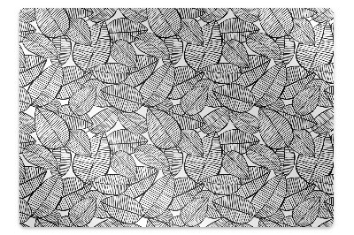 Tapis pour chaise de bureau Motif tropical