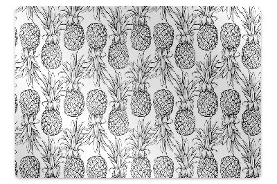 Tapis de chaise de bureau Motif d'ananas