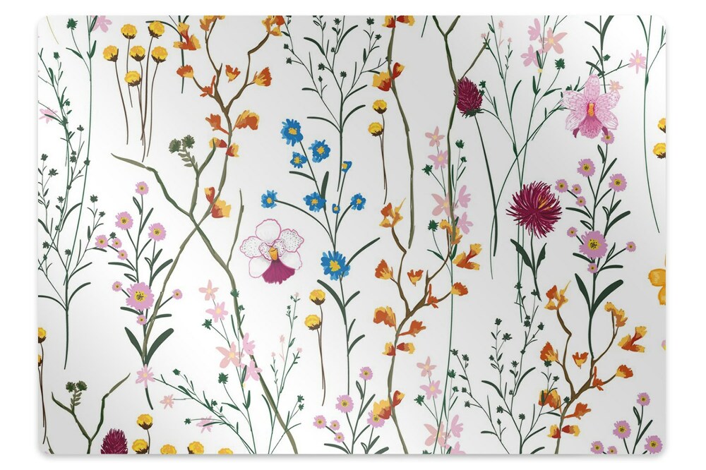 Tapis de chaise Fleurs des champs