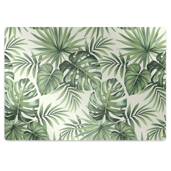 Tapis bureau Motif tropical