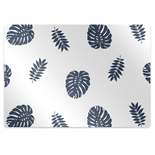 Tapis de protection de sol Feuilles exotiques