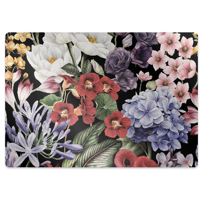 Tapis bureau Fleur de pivoine