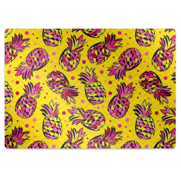 Tapis bureau Ananas lumineux