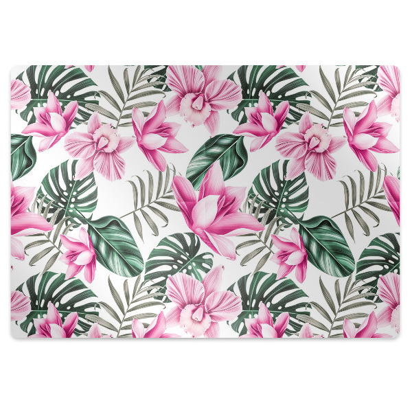 Tapis de chaise Jardin en rose