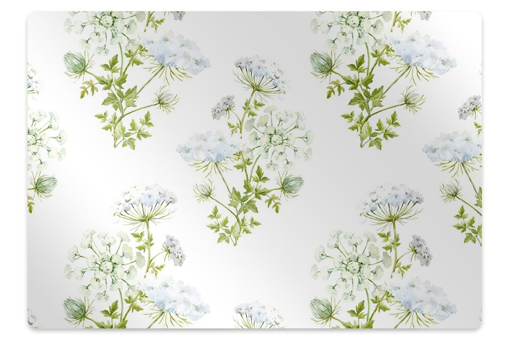 Tapis bureau Fleurs délicates