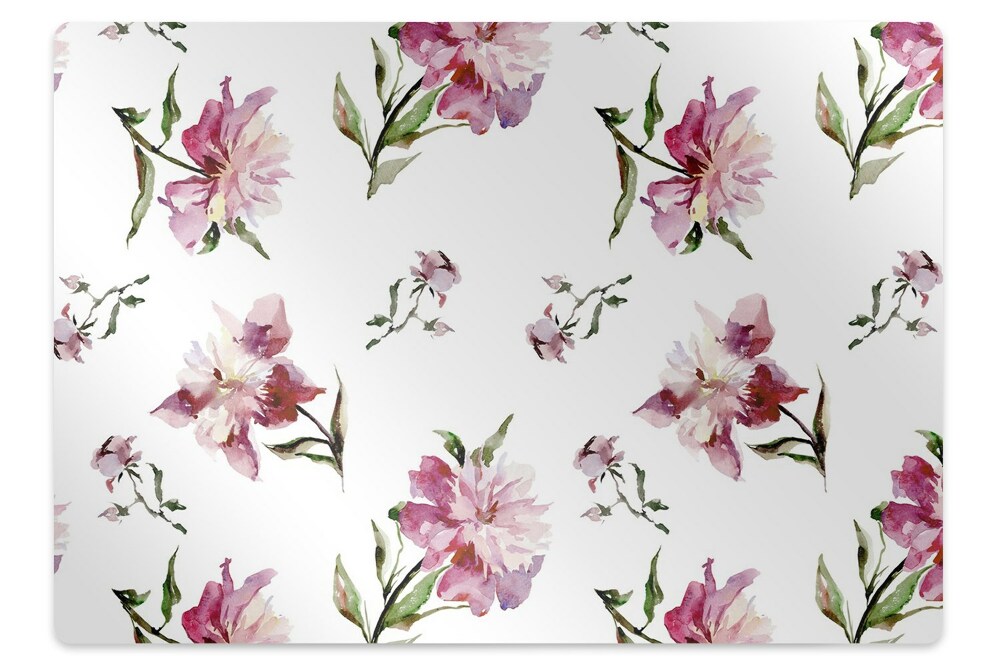 Tapis pour chaise de bureau Flore colorée