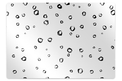 Tapis de chaise Croquis de disques